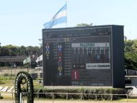 Auf der Pferderennbahn von Buenos Aires