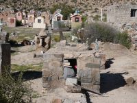 Friedhof in Santa Rosa de Tastil Argentinien