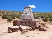 Höchster Pass des Tages in Jujuy Argentinien