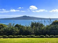 Vulkan Rangitoto Island im Hauraki Gulf bei Auckland