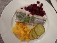 Lübeck - Abendessen im Restaurant 