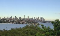 Die Skyline von Sydney