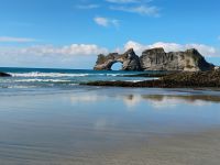 Wharariki Beach