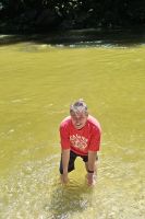 kühles Bad im Mossmann-River 