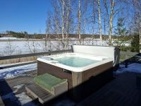 Jämsä - Himos Center (Rauchsauna-Bereich mit Whirlpool)
