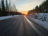 Fahrt von Jämsä nach Vaasa...