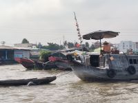 Vietnam. Schwimmende Märkte auf dem Mekong