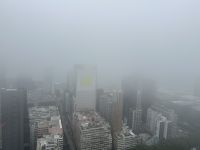 Hongkong - Victoria Peak im Nebel