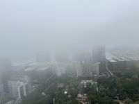 Hongkong - Victoria Peak im Nebel