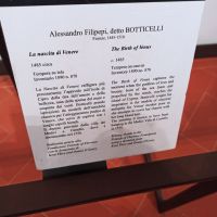 Florenz: in den Uffizien