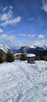 Blick ins Tal von der Schneeschuhwanderung zur Rauthhütte