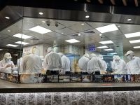 Dumpling Essen im Taipeh 101 - Showcooking
