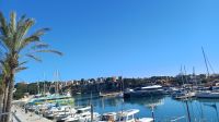 Hafen Porto Cristo mit Jacht von Nadal.jpg