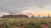 Sonnenaufgang am Uluru