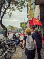 In den Straßen von Hanoi, Vietnam