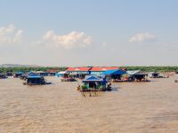 Schwimmende Dörfer auf dem Tonle Sap See, Kambodscha