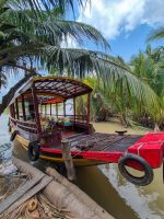 Bootsanleger im Mekong Delta, Vietnam
