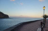 Abendstimmung mit Blick zum Teide/San Sebastian de la Gomera/Kanaren