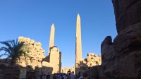 Obelisk im Karnak-Tempel in Luxor