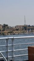 Blick auf Luxor-Tempel vom Sonnendeck