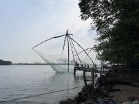 chinesische Fischernetze Kochi