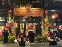 abendliche Folklore im Hotel