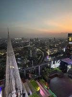 Blick auf Phnom Penh - von der Skybar 