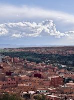 9. Tag - Blick vom Hotel auf Dades