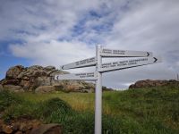 Wegweiser zur Avakasschlucht, Zypern