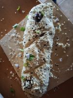 Olivenbrot-Backen in der Taverne in Gialia, Zypern