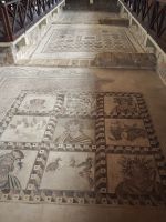 Mosaiken im Archälogischer Park von Pafos, Ausgrabungsstätte, Zypern