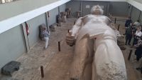 Ramses II in Memphis liegend