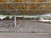 Archäologische Zone in Philippi (Mosaikboden der sogenannten 