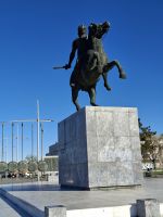 Thessaloniki (Statue Alexander des Grossen)