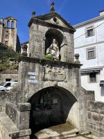 Spanien, Padrón, Brunnen der Karmeliter