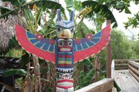 Miccosukee-Dorf im Everglades-Nationalpark