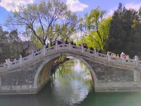Spaziergang am Sommerpalast, Peking 