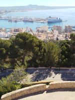 Blick vom Castell nach Palma