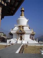 Der Königs-Chorten von Thimpu, Bhutan