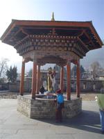 Eingang zum Königschorten in Thimpu