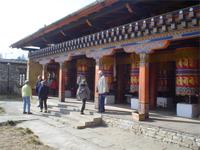 Gebetsmühlenhalle, Thimpu, Bhutan