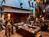 4. Tag: Ausflug in die Warner Bros. Studios – Slytherin-Aufenthaltsraum