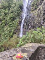 Tag 2 Blick auf den Risco Wasserfall 