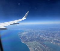 Anflug auf Barcelona