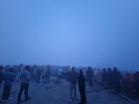 Warten auf den Sonnenaufgang am Tiger Hill
