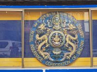 Spaziergang durch die Hauptstraße von Thimphu