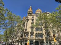 Prachtboulevard Passeig de Gracia, Barcelona 