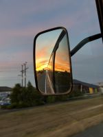 Sonnenuntergang in Nelson