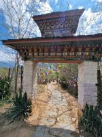 Besichtigung des Fruchtbarkeitsklosters (Chimi Lhakhang) in Sopsokha bei Panukha