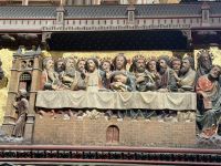 Relief das letzte Abendmahl 